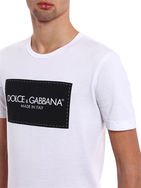 tee shirt dolce & gabbana homme avec plaque|d&g t shirts.